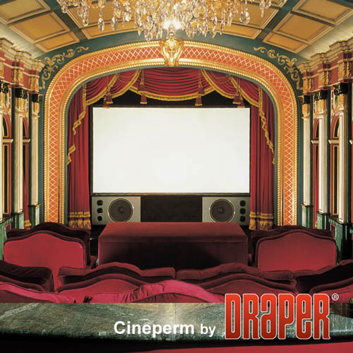 Draper 251035 Cineperm 114 diag. (45x105) - CinemaScope [2.35:1] - Matt White XT1000V 1.0 Gain - Draper-251035