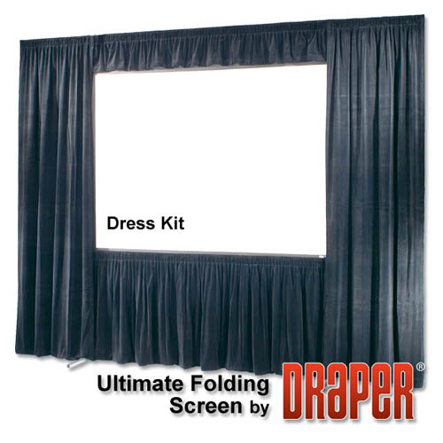Draper 241326 Ultimate Folding Screen with Heavy-Duty Legs 173 diag. (92x147) - Widescreen [16:10] - Draper-241326