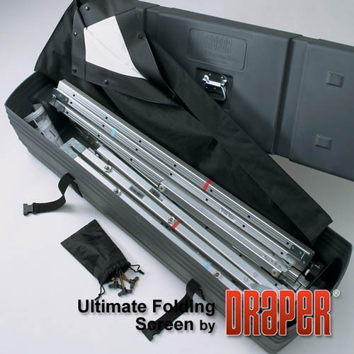 Draper 241241 Ultimate Folding Screen with Extra Heavy-Duty Legs 90 diag. (49x69) - Video [4:3] - Draper-241241