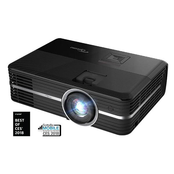 Optoma UHD51A Native 4K UHD HDR 2400 Lumen Home Cinema Projector - Optoma-UHD51A